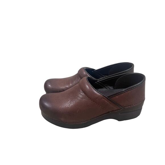 Dansko Saddle Full Grain  Leather Nursing Clog EU Size 39  US Women's 8.5-9, - Picture 3 of 8